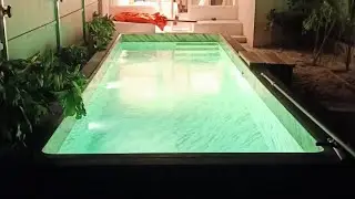 Marble finished fibreglass Readymade swimming pool