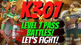 K307 Level 7 Pass Battles! Fights are glorious!