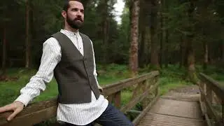 Inch Wool Tweed Waistcoat from Lee Valley Ireland