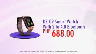WS - PROMO SALE - DZ-09 SMART WATCH, APP-LINK USB POWER BANK, WIFI SMART NET CAMERA