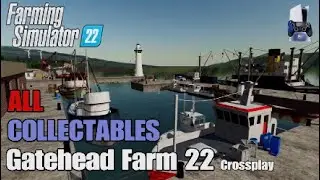 Collectables Gatehead Farm 22 Crossplay | FS22 | Console | Earn extra money | All 100 Collectables