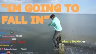 Tubbo Walks the Plank and Messes around during his IRL SUBATHON STREAM! *Brighton by the Sea*