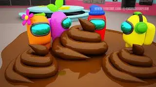 AMONG US POOP! / 0000 / IMPOSTOR POOPED EVERYWHERE! / THE FUNNIEST ANIMATIONS! / #game #memes #funny