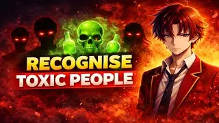 Recognise Toxic people 💀 | Dark psychology Toxic people Trap Themselves