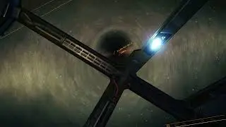 Elite: Dangerous - Close Flyby of a Black Hole