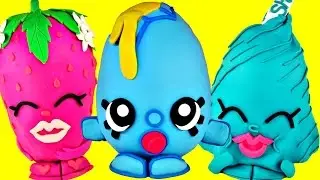SUPER AMAZING SHOPKINS Giant Play Doh Surprise Eggs