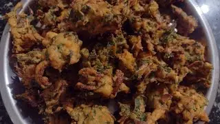 ಗರಿಗರಿಯಾದ ಪುದೀನ ಪಕೋಡ | Pudina Pakoda Recipe in Kannada | Tea time snacks | Bhagya amma Cooking