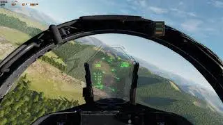 DCS World RTX 3080 free flight in F-18 FPS demo