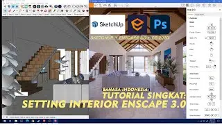 TUTORIAL: SIMPLE SETTING INTERIOR ENSCAPE 3.0