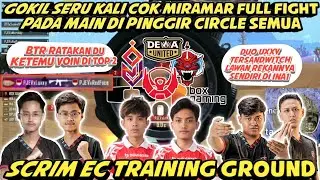 MIRAMAR FULL FIGHT‼️PJEV VS INA1 (LUXXY VS REDFACE) | TOP 2 BTR VS VOIN | SCRIM EC TRAINING GROUND