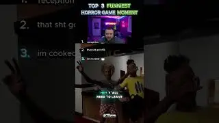 Top 3 Funniest Horror Game Moments! (Its hard to be a Receptionist in this Horror Game 😱 😭)