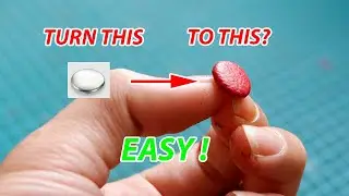 Leather Craft Tips And Tricks: How to Make Leather Covered Snaps Button | Press Studs | LV Handmade