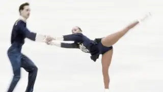 Danielle & Stephen Carr 🇦🇺 1992 Albertville pairs free skate | Tales of Beatrix Potter #AUSkate