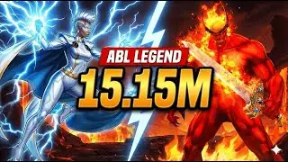 STORM IS BROKEN! 15.15 Million Score | Alliance Battle Legend - Marvel Future Fight