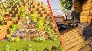 Minecraft Starter Triangle House🏡| Build Tutorial