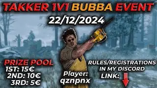 TORNEO 1V1 BUBBA con la COLABORACI&Oacute;N de @qznpnx y @Sammahell | Dead by Daylight