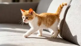 《小奶猫的午后漫游》#动画 #萌宠 #萌宠成长记 #家庭日常