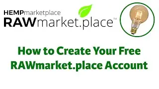 RAWmarket.place Registration Tutorial