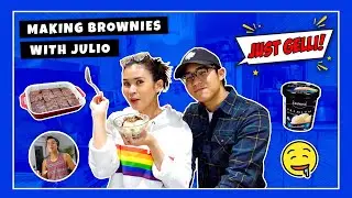 Making Brownies with Julio | Gelli de Belen Vlogs 🤳
