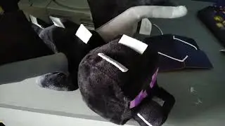 Unboxing Minecraft ender dragon plush