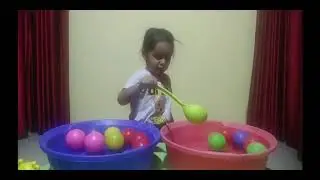 vlog#95-Avyan's school scope and drop floating ball activity