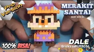 Merakit santai Lego bricks Dale seri M3036