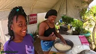 Ginger Beer-Infused Rice and Peas with Crispy Golden Chicken #original #food