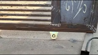 Sliding wale gate mein bearing wheel lagane ka Sahi tarika