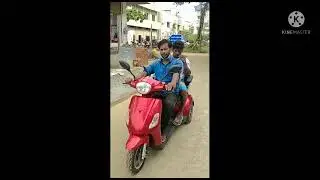 DOUBLE SEAT THREE WHEEL ELECTRIC SCOOTER
