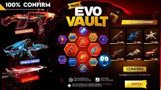 New Evo Vault Event Confrim, Evo Gun Exchange | Next Evo Vault Event Bangladesh server| FF New Event