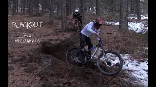 Freeride Mountain Bikers Build and Ride Secret Rut Track // BLACKOUT Vol. 1