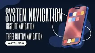 System navigation| gusture| three button navigation on infinix note 30