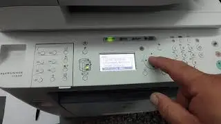Canon iR 1133iF Initialize All