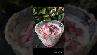 Roohafza Shake|roohafza milkshake recipe....#milkshake #ramzan  #recipe #asmr #trending #maanfoodie