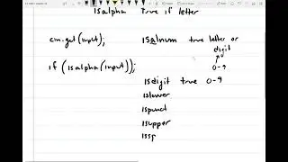 108 - Functions for char data type in c++