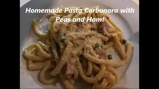 Homemade Pasta Carbonara!