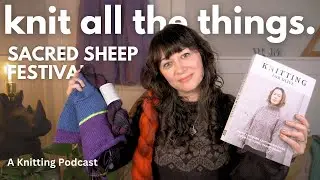 Sacred Sheep Fiber Festival, Autumn Alpine Sweater (NEW RELEASE) Knitting for Olive book review