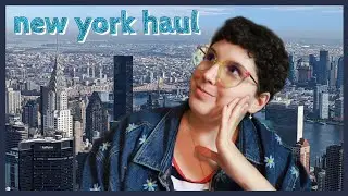 NEW YORK HAUL - skin care, books and more