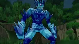 Blue Meramon All Attacks - Digimon World Data Squad - Digimon Savers Another Mission!