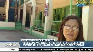 Telecommuting at On Site Alternative Work Plan, ipapatupad ng DepEd Cebu