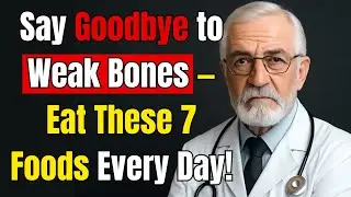 7 POWERFUL Bone-Building Foods Seniors MUST Eat Daily to Prevent Osteoporosis & Stay Strong!