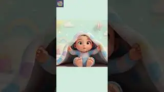 Peek-a-Boo Under the Blanket 🛌 | Baby Song | Happy Rhyme Time