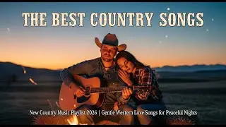 🎵 New Country Music Playlist 2026 | Gentle Western Love Songs for Peaceful Nights | Warm