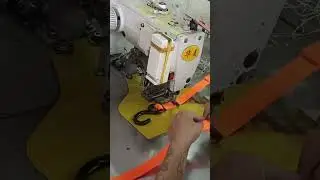 Webbing sling pattern sewing machine