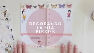 Come decorare l'agenda ITA kikki-k o filofax - Decorazione *Settimanale*