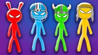 THE STICKMAN MINI GAMES TOURNAMENT Gameplay Walkthrough STICKMAN PARTY Android Game