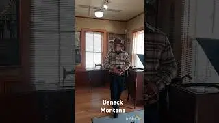 Bannack, ciudad fantasma en Montana.