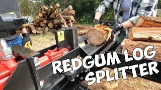 EP26 | RedGum Log Splitter makes it look too easy