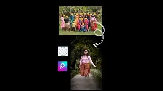 How To Cut One Person From Group Photo                            Apps: Background Eraser &Picsart