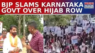 Hijab Protest Row | BJP Slams Karnataka Government For Withdrawing Case Against Protesters